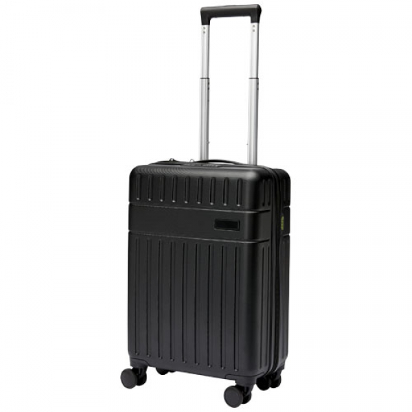 Rover twarda walizka na kółkach z tworzyw sztucznych pochodzących z recyklingu z certyfikatem GRS o wysokości 51 cm i pojemno