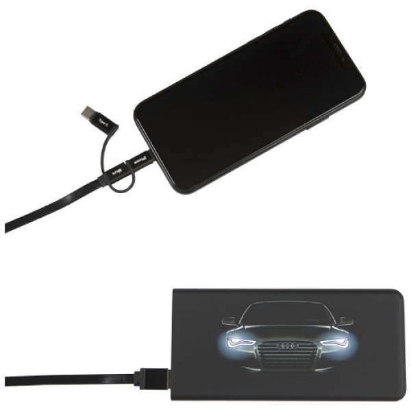 Powerbank z podświetlanym logo  - SCX.design P15