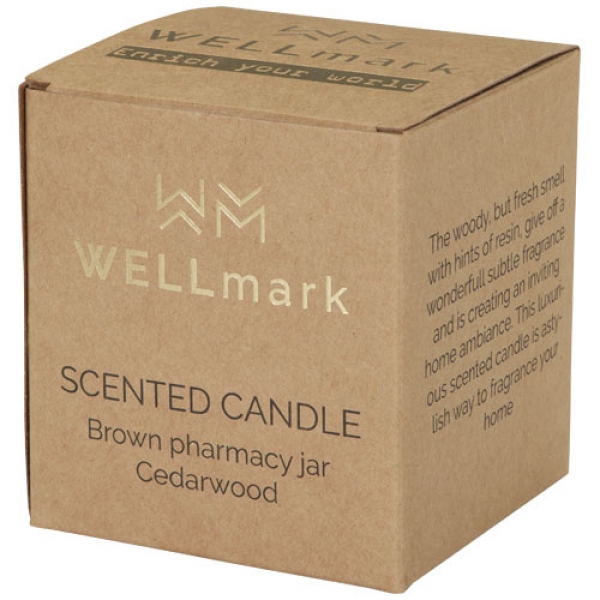 Wellmark Let 's Get Cozy świeca zapachowa - o zapachu drewna cedrowego 