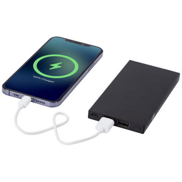 Connect powerbank o pojemności 5000 mAh z aluminium pochodzącego z recyklingu 