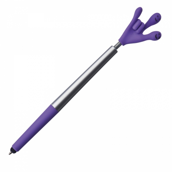 Długopis plastikowy touch pen Smile Hand CrisMa KARINA