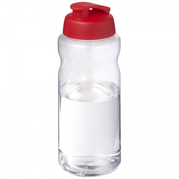 H2O Active® Big Base bidon z wieczkiem zaciskowym o pojemności 1 litra