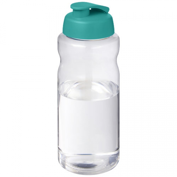 H2O Active® Big Base bidon z wieczkiem zaciskowym o pojemności 1 litra
