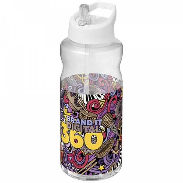 H2O Active® Big Base bidon z dzióbkiem o pojemności 1 litra