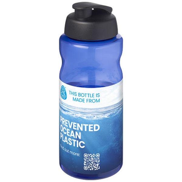 H2O Active® Eco Big Base bidon z wieczkiem zaciskowym o pojemności 1 litra