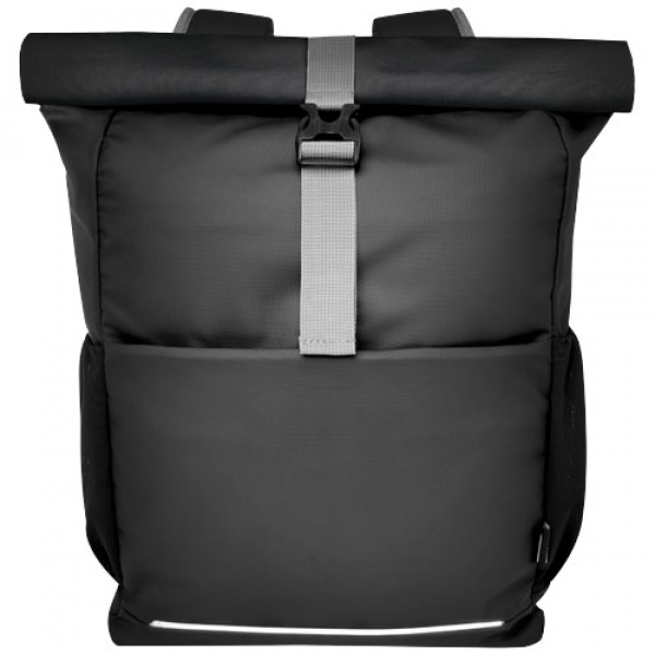 Aqua wodoodporna torba rowerowa o pojemności 20 l na 15-calowego laptopa wykonana z materiałów z recyklingu z certyfikatem GR