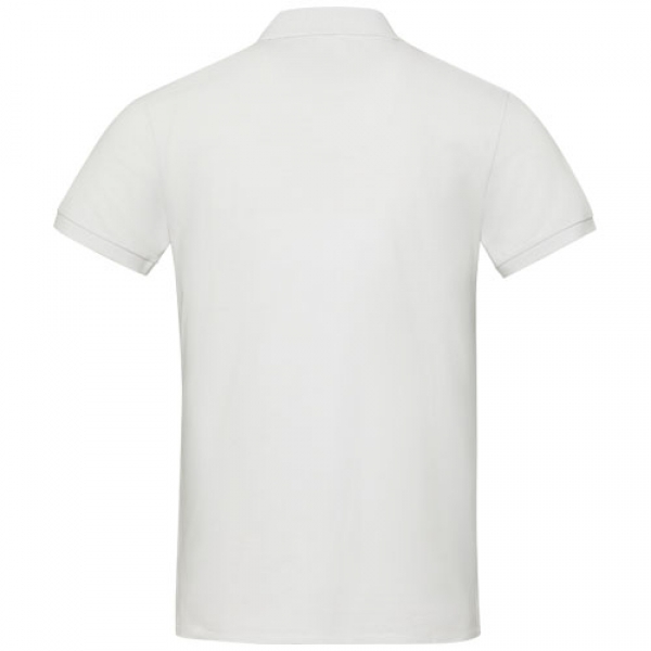 Emerald koszulka polo unisex z recyklingu z krótkim rękawem 200 g/m²