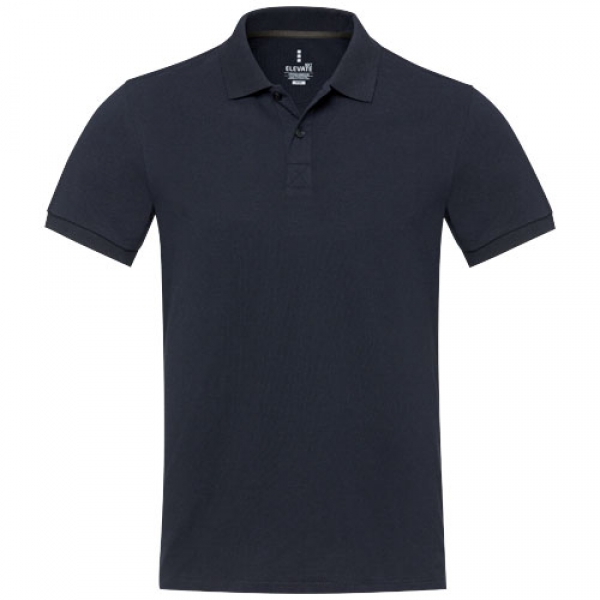 Emerald koszulka polo unisex z recyklingu z krótkim rękawem 200 g/m²