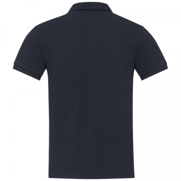 Emerald koszulka polo unisex z recyklingu z krótkim rękawem 200 g/m²