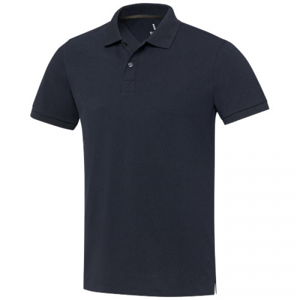 Emerald koszulka polo unisex z recyklingu z krótkim rękawem 200 g/m²
