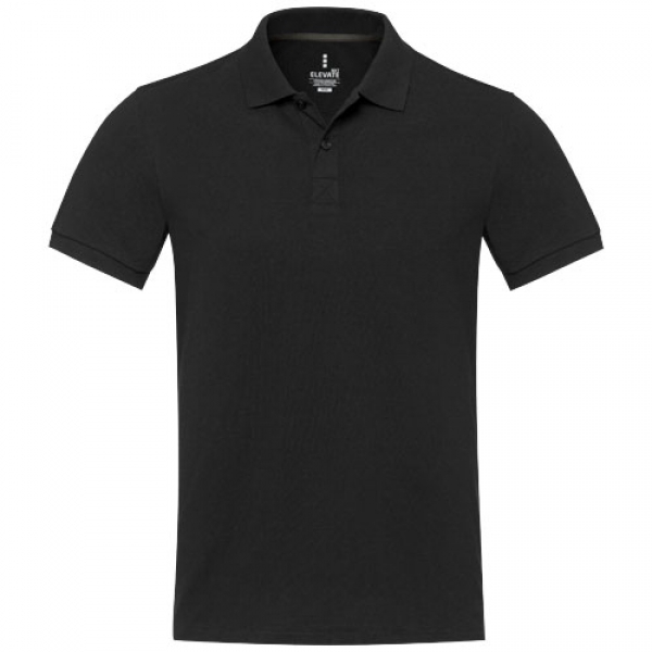 Emerald koszulka polo unisex z recyklingu z krótkim rękawem 200 g/m²