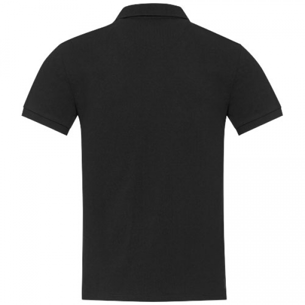 Emerald koszulka polo unisex z recyklingu z krótkim rękawem 200 g/m²