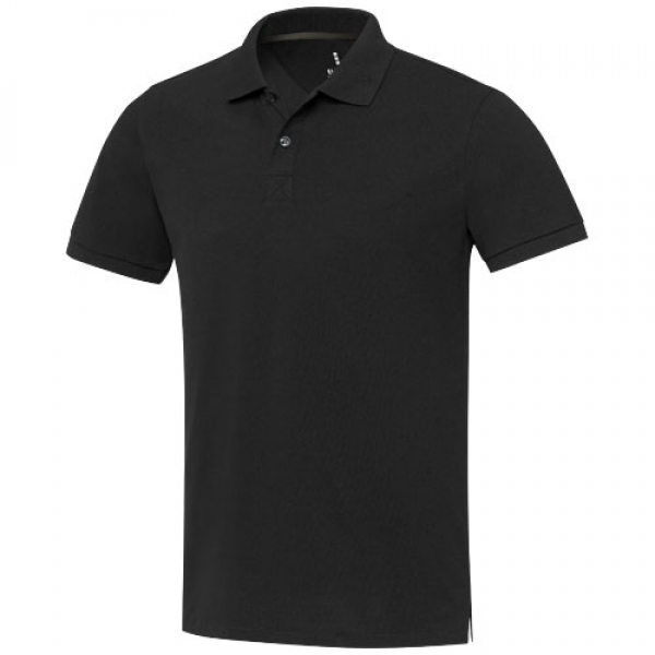 Emerald koszulka polo unisex z recyklingu z krótkim rękawem 200 g/m²