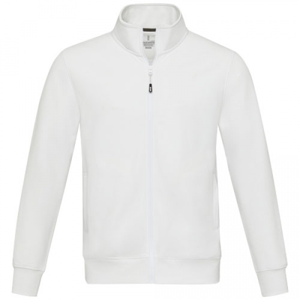 Galena bluza unisex z recyklingu z zamkiem błyskawicznym na całej długości 320 g/m²