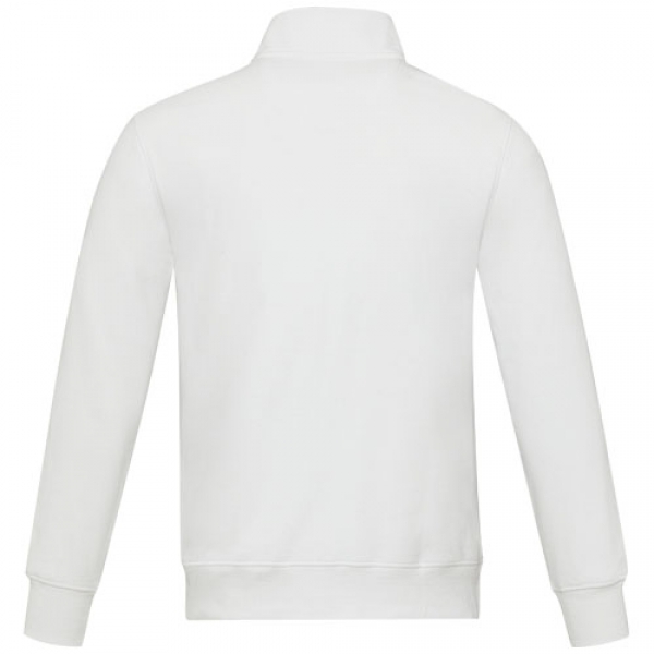 Galena bluza unisex z recyklingu z zamkiem błyskawicznym na całej długości