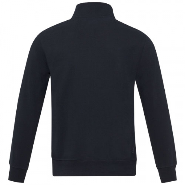 Galena bluza unisex z recyklingu z zamkiem błyskawicznym na całej długości 320 g/m²