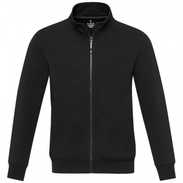 Galena bluza unisex z recyklingu z zamkiem błyskawicznym na całej długości 320 g/m²