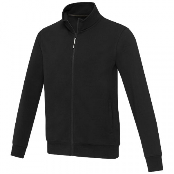 Galena bluza unisex z recyklingu z zamkiem błyskawicznym na całej długości 320 g/m²
