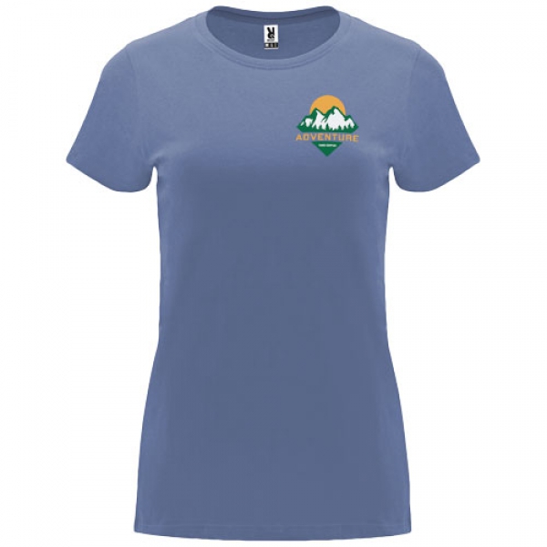 Capri koszulka damska z krótkim rękawem 170 g/m²