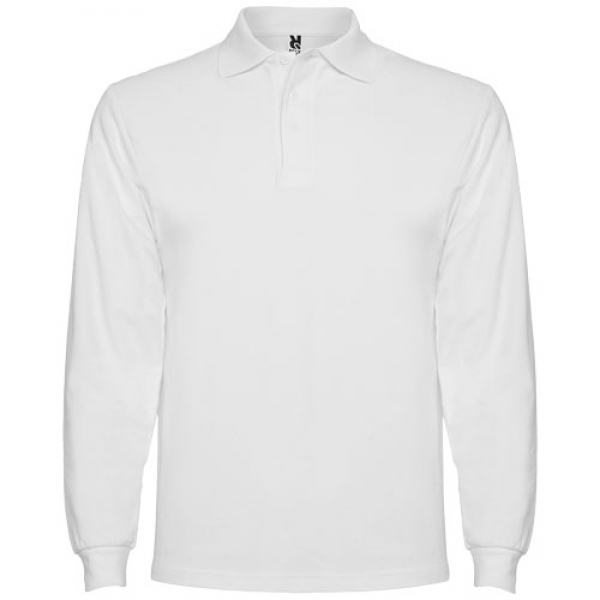 Estrella koszulka męska polo z długim rękawem 220 g/m²