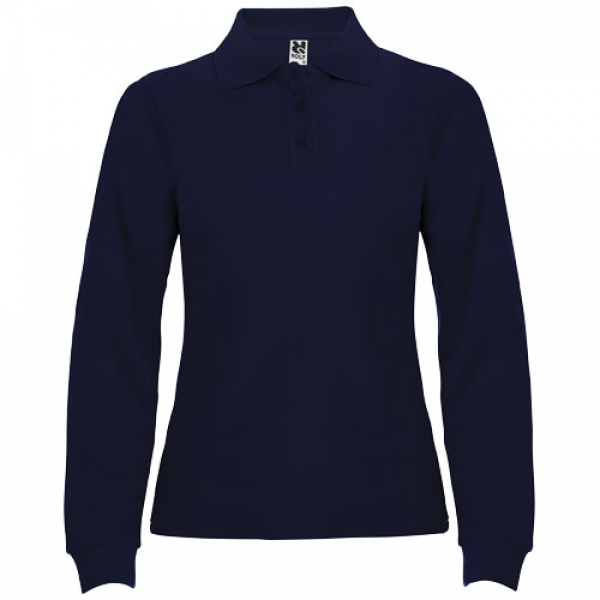 Estrella koszulka damska polo z długim rękawem 220 g/m²