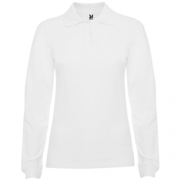 Estrella koszulka damska polo z długim rękawem 220 g/m²