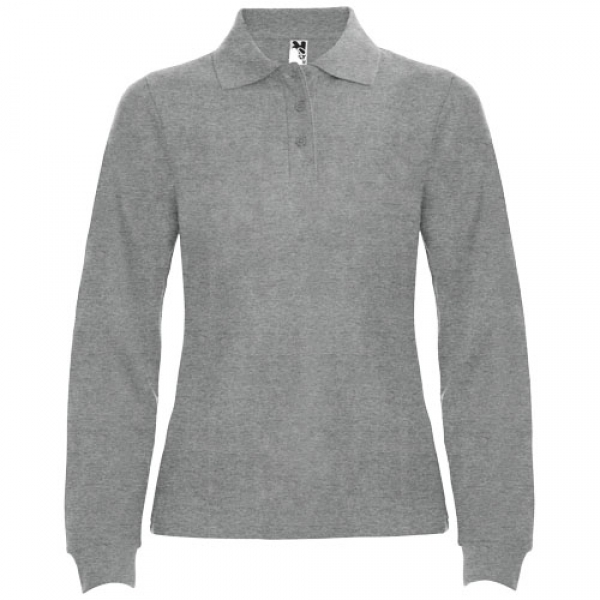 Estrella koszulka damska polo z długim rękawem 220 g/m²