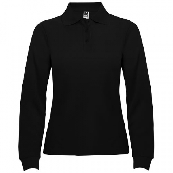 Estrella koszulka damska polo z długim rękawem 220 g/m²