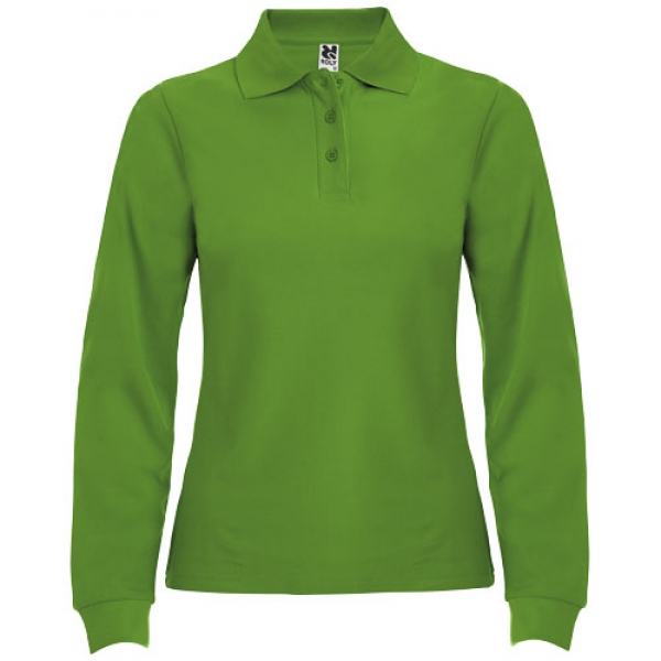 Estrella koszulka damska polo z długim rękawem 220 g/m²