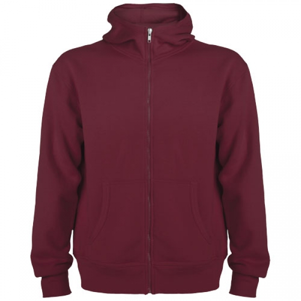 Montblanc bluza unisex z kapturem z suwakiem na całej długości 280 g/m²