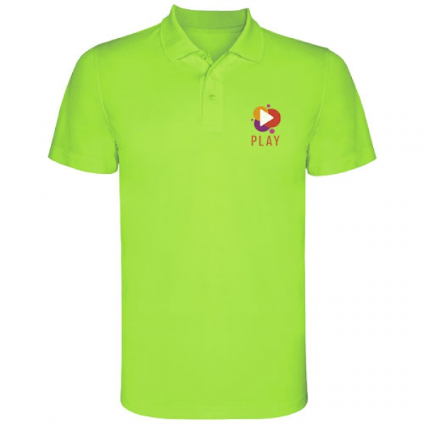 Monzha sportowa koszulka męska polo z krótkim rękawem 150 g/m²