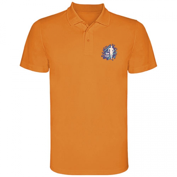 Monzha sportowa koszulka męska polo z krótkim rękawem 150 g/m²