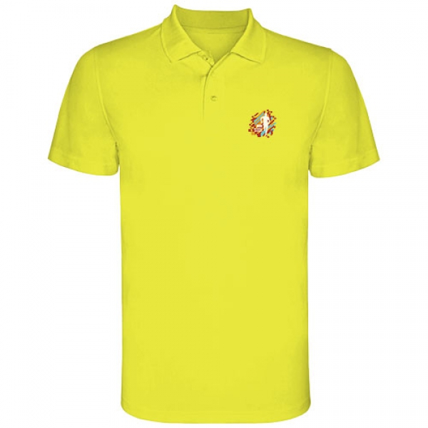 Monzha sportowa koszulka dziecięca polo z krótkim rękawem 150 g/m²