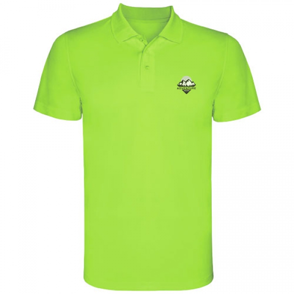 Monzha sportowa koszulka dziecięca polo z krótkim rękawem 150 g/m²