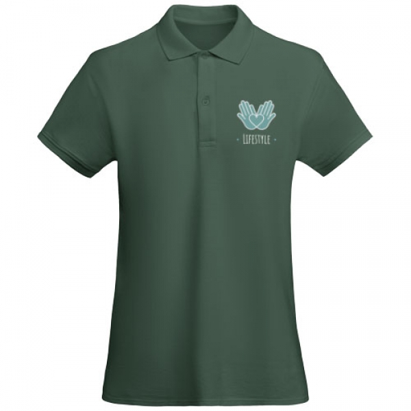 Prince polo damska z krótkim rękawem 210 g/m²