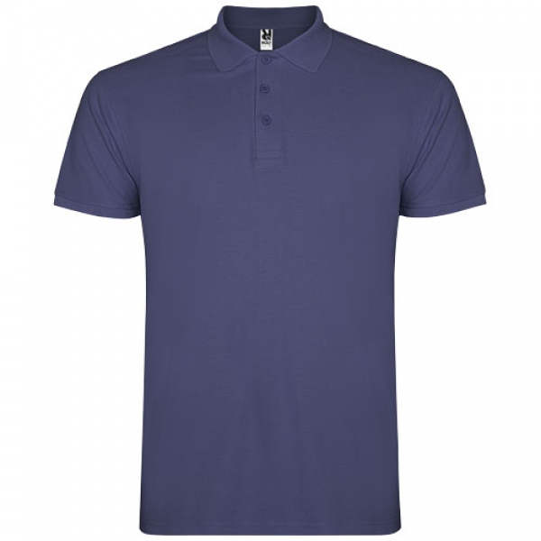 Star koszulka męska polo z krótkim rękawem 200 g/m²