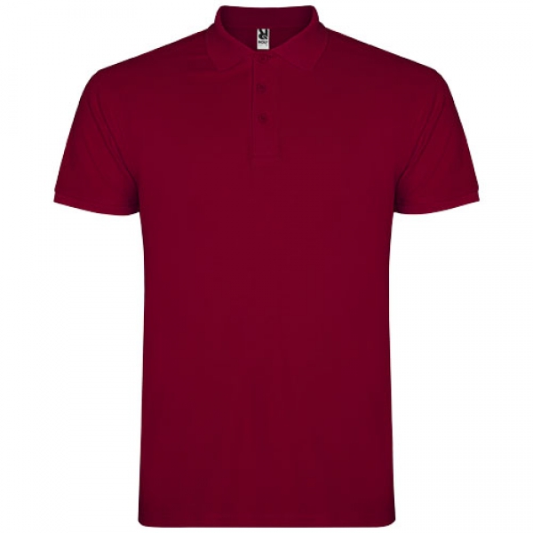 Star koszulka męska polo z krótkim rękawem 200 g/m²