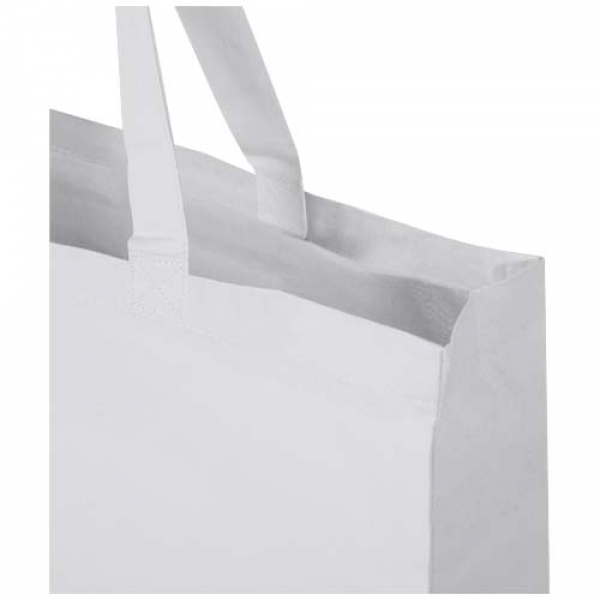 Odessa torba na zakupy z bawełny z recyklingu z certyfikatem GRS 220 g/m² 40L