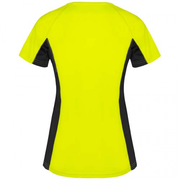 Shanghai sportowa koszulka damska z krótkim rękawem 140 g/m²