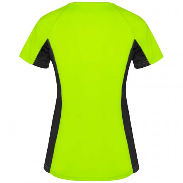 Shanghai sportowa koszulka damska z krótkim rękawem 140 g/m²