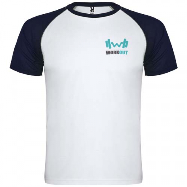 Indianapolis sportowa koszulka unisex z krótkim rękawem 140 g/m²