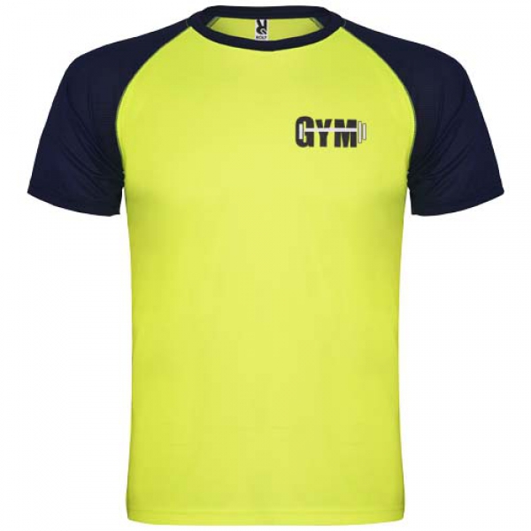 Indianapolis sportowa koszulka unisex z krótkim rękawem 140 g/m²