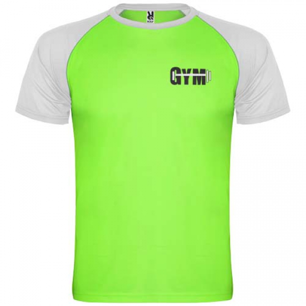 Indianapolis sportowa koszulka unisex z krótkim rękawem 140 g/m²