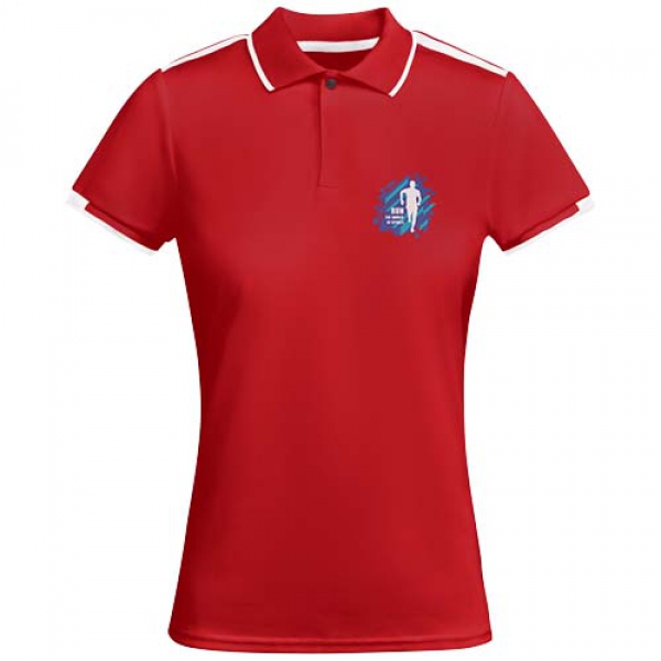 Tamil sportowa koszulka damska polo z krótkim rękawem 150 g/m²