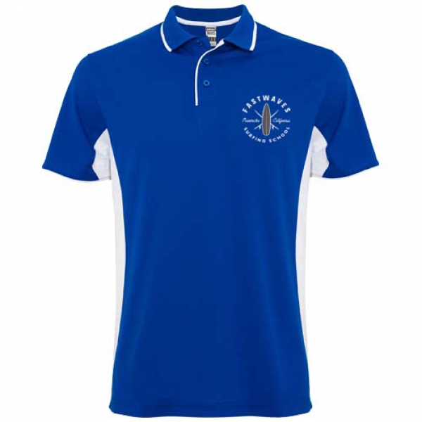 Montmelo koszulka polo unisex z krótkim rękawem 150 g/m²