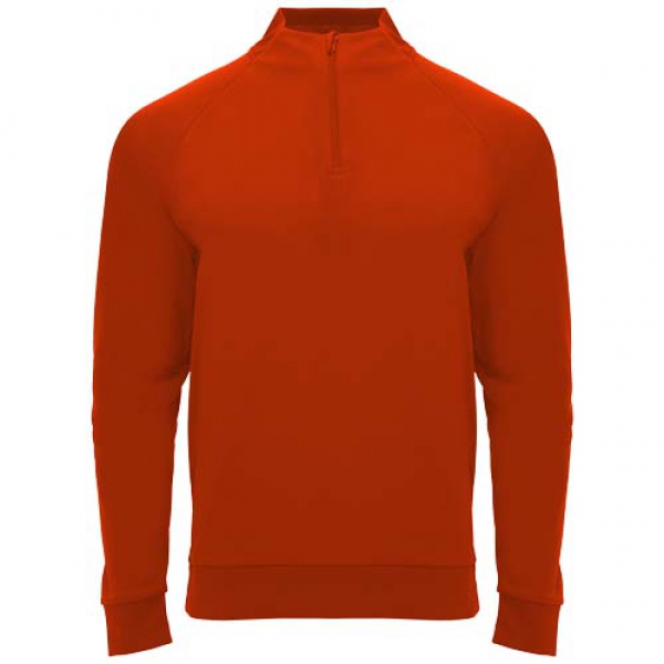 Epiro bluza unisex z długim rękawem i zamkiem błyskawicznym 1/4 200 g/m²