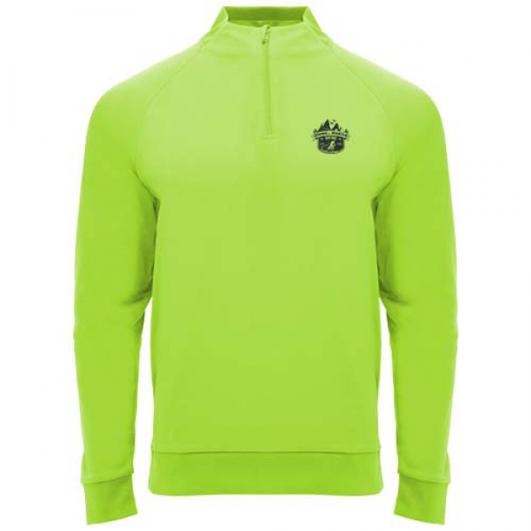 Epiro bluza unisex z długim rękawem i zamkiem błyskawicznym 1/4 200 g/m²