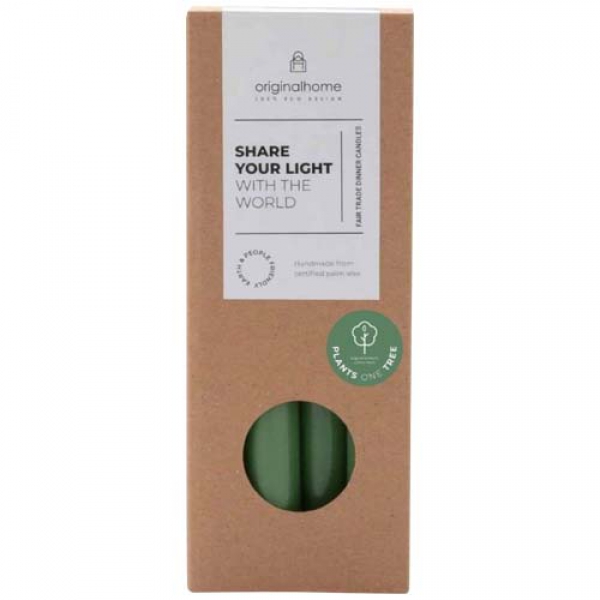 Originalhome świeca stołowa matcha