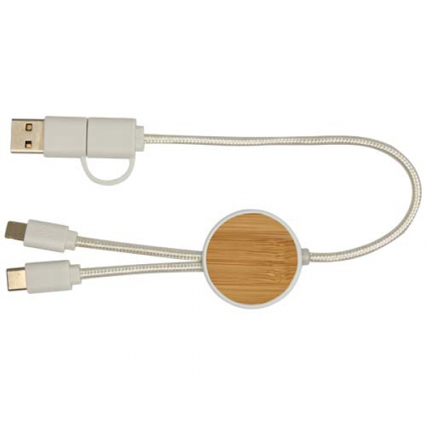 Chechia kabel do synchronizacji danych i szybkiego ładowania 5 w 1 27 W o długości 30 cm z tworzyw sztucznych pochodzących z 