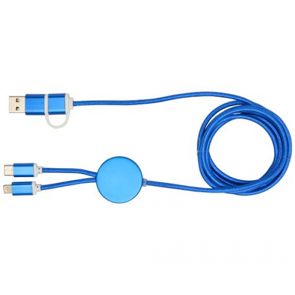 Alasia kabel do synchronizacji danych i szybkiego ładowania 5 w 1 27 W o długości 150 cm z tworzyw sztucznych i aluminium poc
